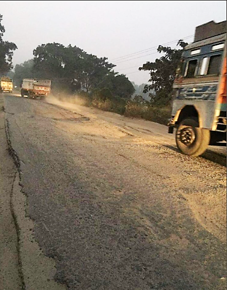 NH-31 repair work begins in Nawada: The Times of India